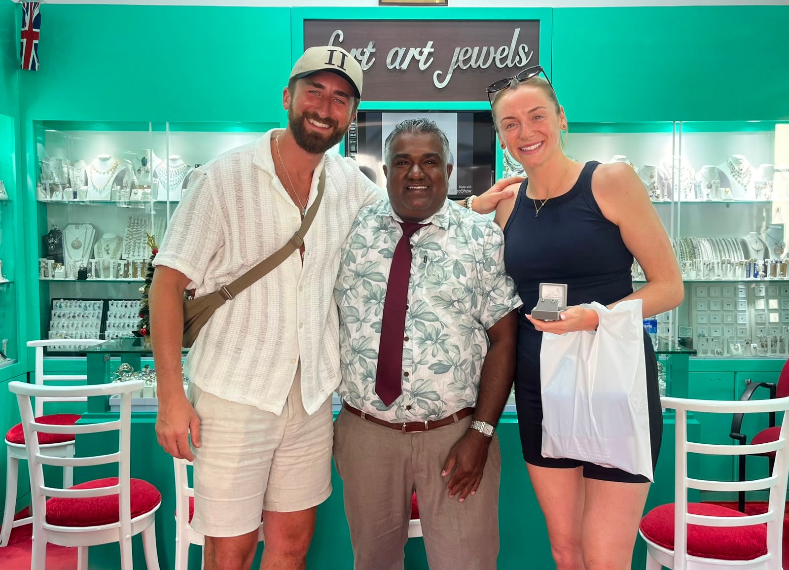 Fort Art Jewels clients in Galle Fort
