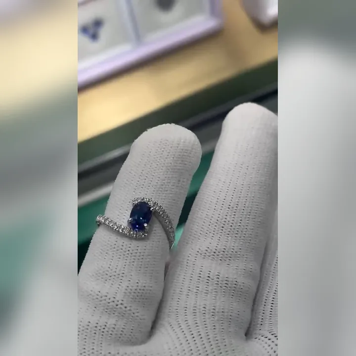 Sapphire Ring Close-Up