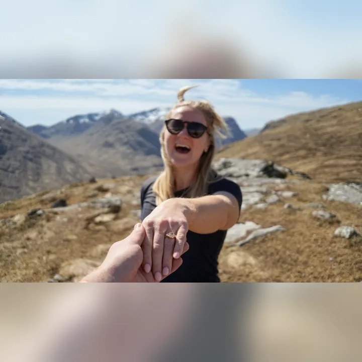 A Ring with a Mountain View