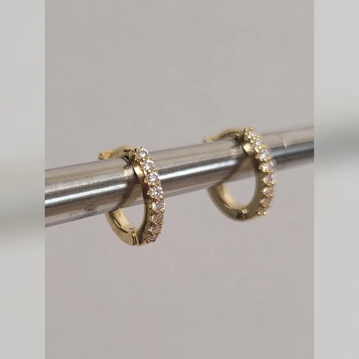 Fine Gold Hoop Earrings