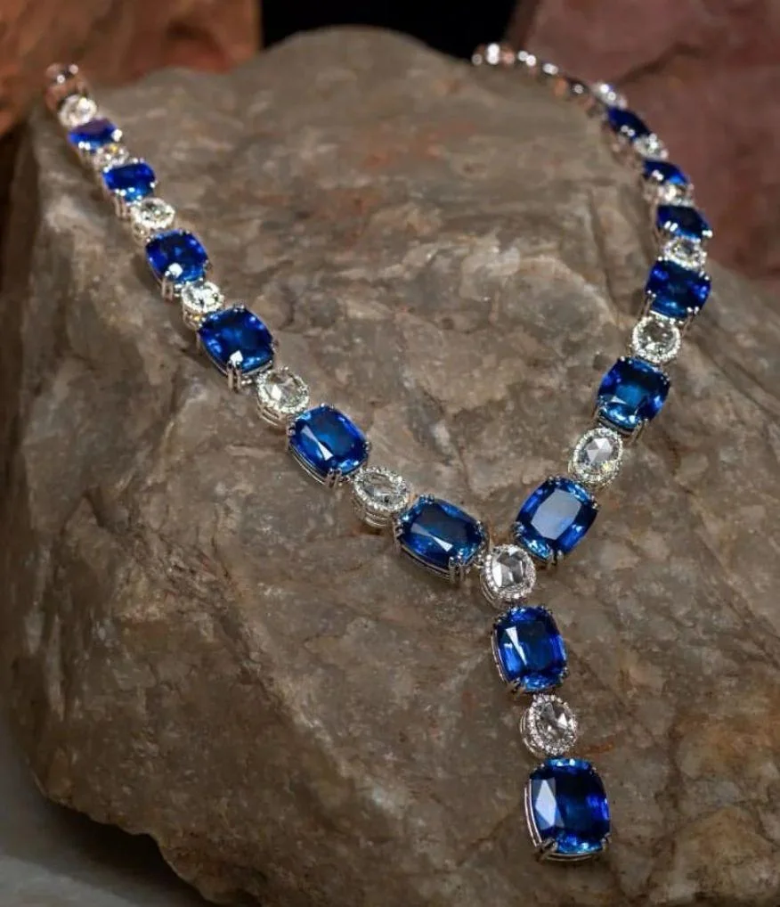 Sapphire Riviera Necklace